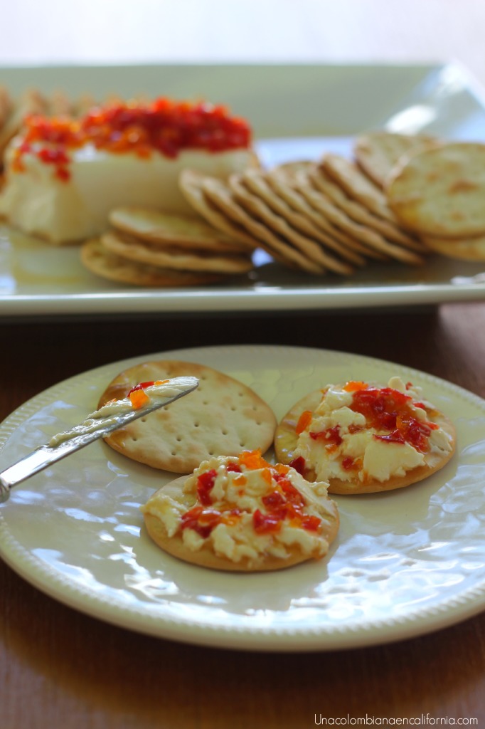 Dip de queso crema