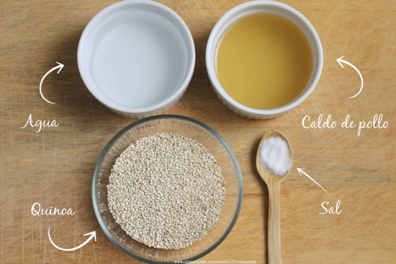 Cómo preparar quinoa como-preparar-quinoa-ingredientes