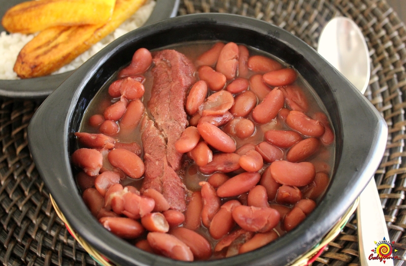 Colombian Style Beans with Bacon