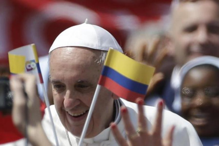 El menú del Papa Francisco en Colombia