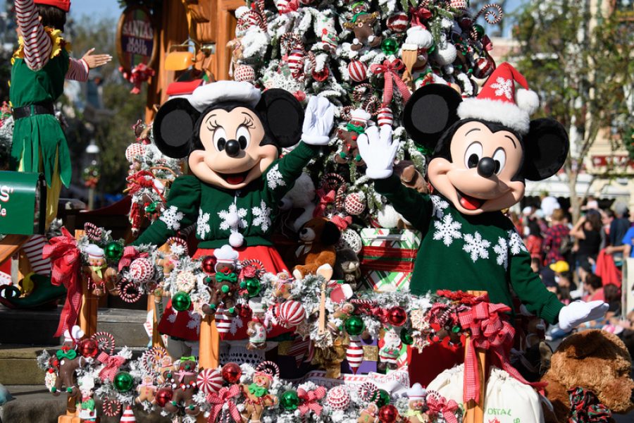 La Navidad ha llegado a Disneyland