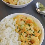 Curry de camarones