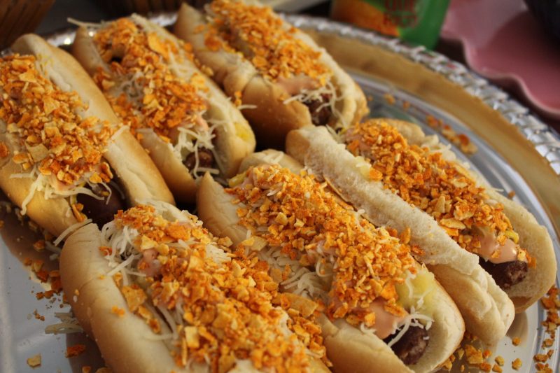 Colombian hot dogs