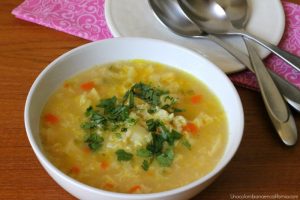 Colombian Rice Soup